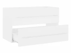 Garden Furniture Prolenta Premium - Armario para lavabo madera contrachapada blanco 80x38,5x48 cm Multicolor Hot