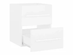 Garden Furniture Estantería Sobre Inodoro|Prolenta Premium - Armario para lavabo madera contrachapada blanco 41x38,5x48 cm