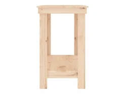Garden Furniture Prolenta Premium - Banco de trabajo de madera maciza de pino 110x50x80 cm Multicolor