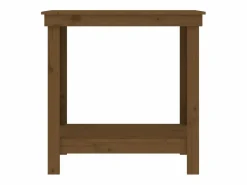 Garden Furniture Garaje|Prolenta Premium - Banco de trabajo madera maciza de pino marrón miel 80x50x80 cm