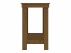 Garden Furniture Garaje|Prolenta Premium - Banco de trabajo madera maciza de pino marrón miel 80x50x80 cm