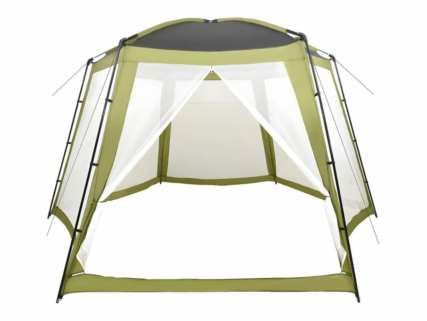 Cubierto|Prolenta Premium - Carpa para piscina de tela 500x433x250 cm