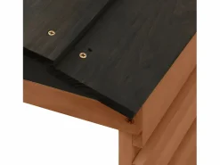 Prolenta Premium - Caseta de cortacésped robótico negro y marrón 78x74x54 cm abeto Marru00f3n Outlet