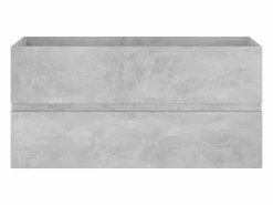 Garden Furniture Prolenta Premium - Mueble con lavabo madera de ingeniería gris hormigón Multicolor Sale