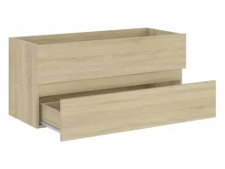 Garden Furniture Estantería Sobre Inodoro|Prolenta Premium - Mueble lavabo madera contrachapada roble Sonoma 100x38,5x45 cm