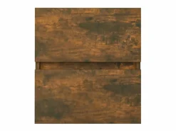 Prolenta Premium - Mueble de lavabo madera ingeniería roble ahumado 41x38,5x45 cm^Garden Furniture Discount