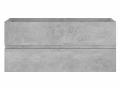 Garden Furniture Prolenta Premium - Mueble con lavabo madera de ingeniería gris hormigón Multicolor New
