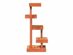 Garden Furniture Prolenta Premium - Árbol para gatos madera maciza pino marrón cera 45,5x49x103 cm Marru00f3n Hot