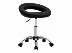 Garden Furniture Taburete De Oficina|Prolenta Premium - Silla de trabajo con ruedas cuero sintético
