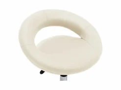 Prolenta Premium - Silla de trabajo con ruedas cuero sintético^Garden Furniture
