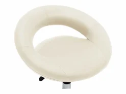 Prolenta Premium - Silla de trabajo con ruedas cuero sintético^Garden Furniture
