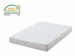 Protector Colchón Altea Impermeable/Transpirable, Algodón, Blanco, 150 cm Outlet