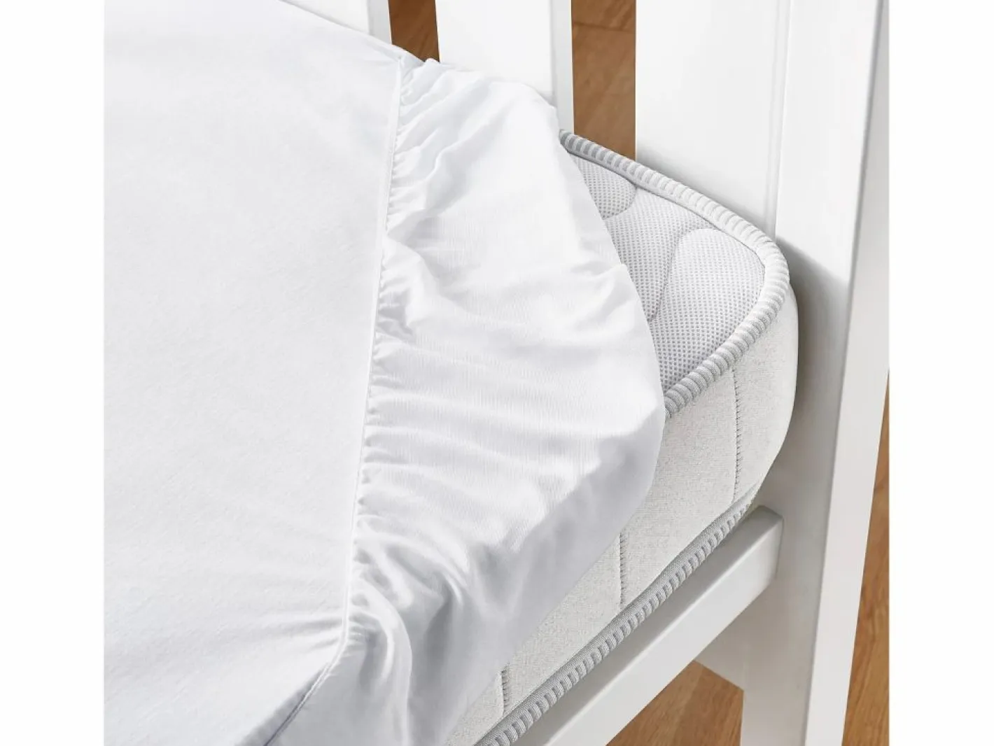 PIKOLIN Protector colchón TENCEL™ impermeable 60x120cm Blanco Clearance