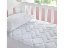 PIKOLIN Protector De Colchón|Protector Cuna Acolchado Antialérgico Impermeable 60x120cm