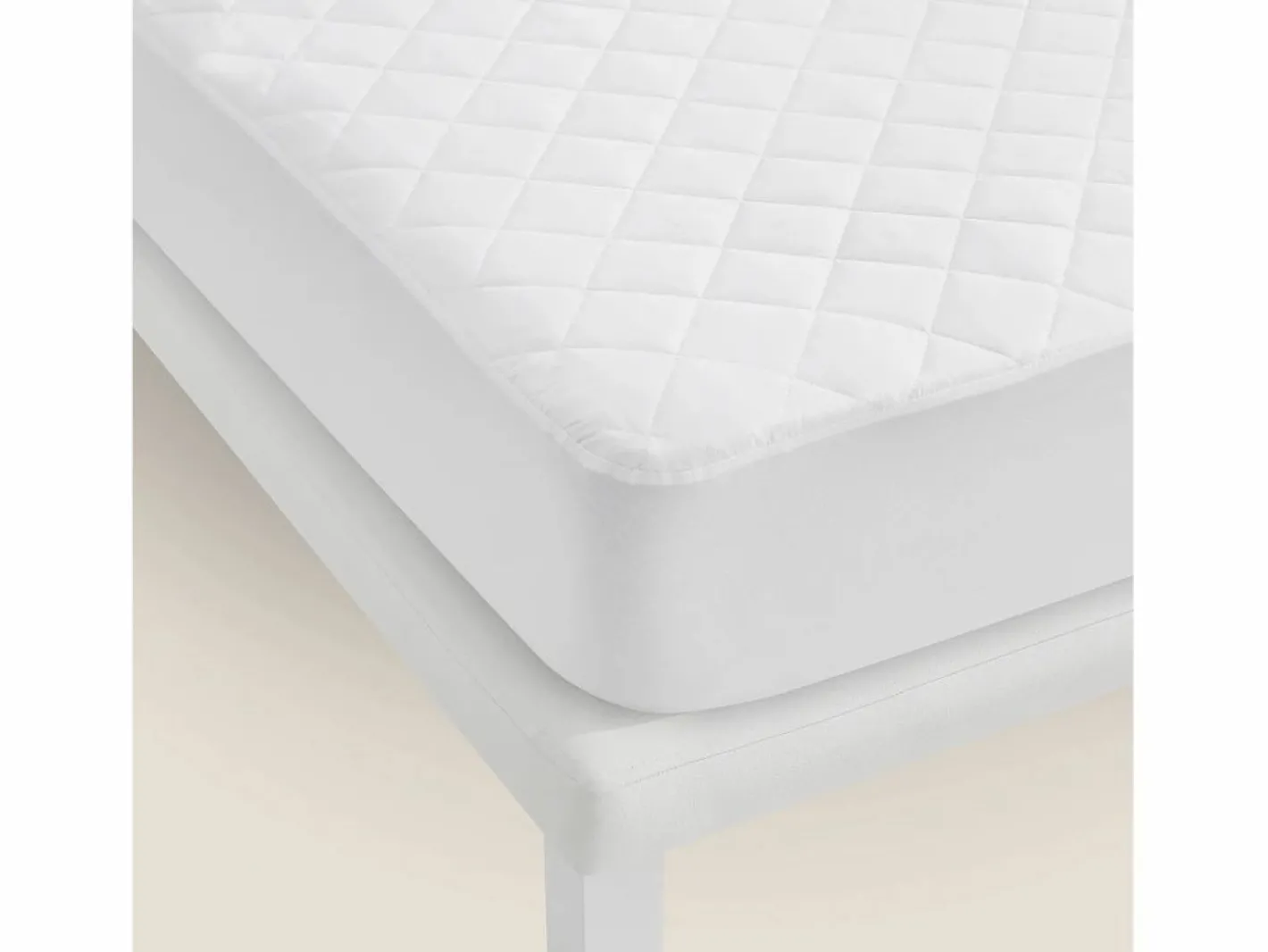 PIKOLIN Protector De Colchón|Protector de colchón 135x196cm| HOME| Aloe Vera| Hasta 32cm