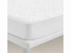 PIKOLIN Protector de colchón 200x196cm| HOME| 100% Algodón| Hasta 32cm Blanco Clearance