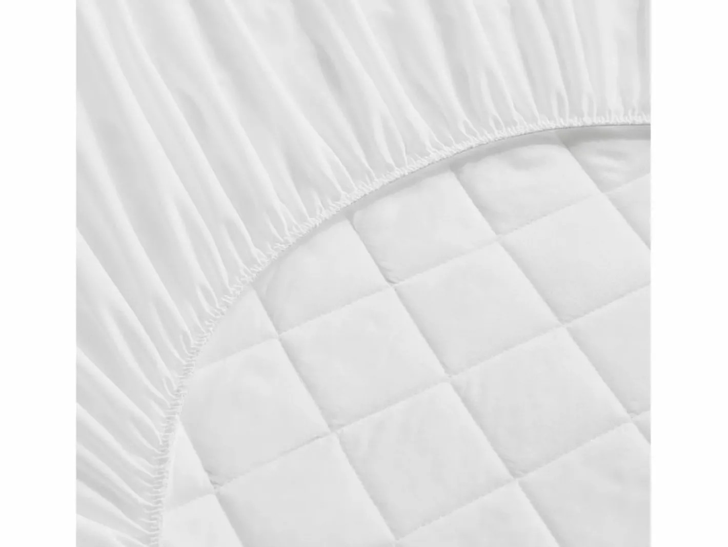 PIKOLIN Protector de colchón 105x196cm| HOME| Aloe Vera| Hasta 32cm Blanco