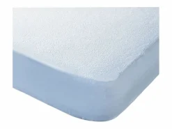 Cambia tus muebles Protector impermeable de 90x190-200 cm transpirable microperforado PU en blanco Nube