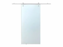 Vente-unique Puerta Corredera|Puerta corredera aplique cristal templado CLEAVER 205x73
