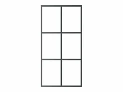 Puerta Corredera|Puerta corredera con herrajes ESG vidrio y aluminio 102x205 cm ES476434