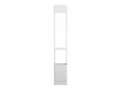 Puerta Corredera de Cristal para Perros SucceBuy, Altura Ajustable de 1927 a 2049 mm, L^ Outlet