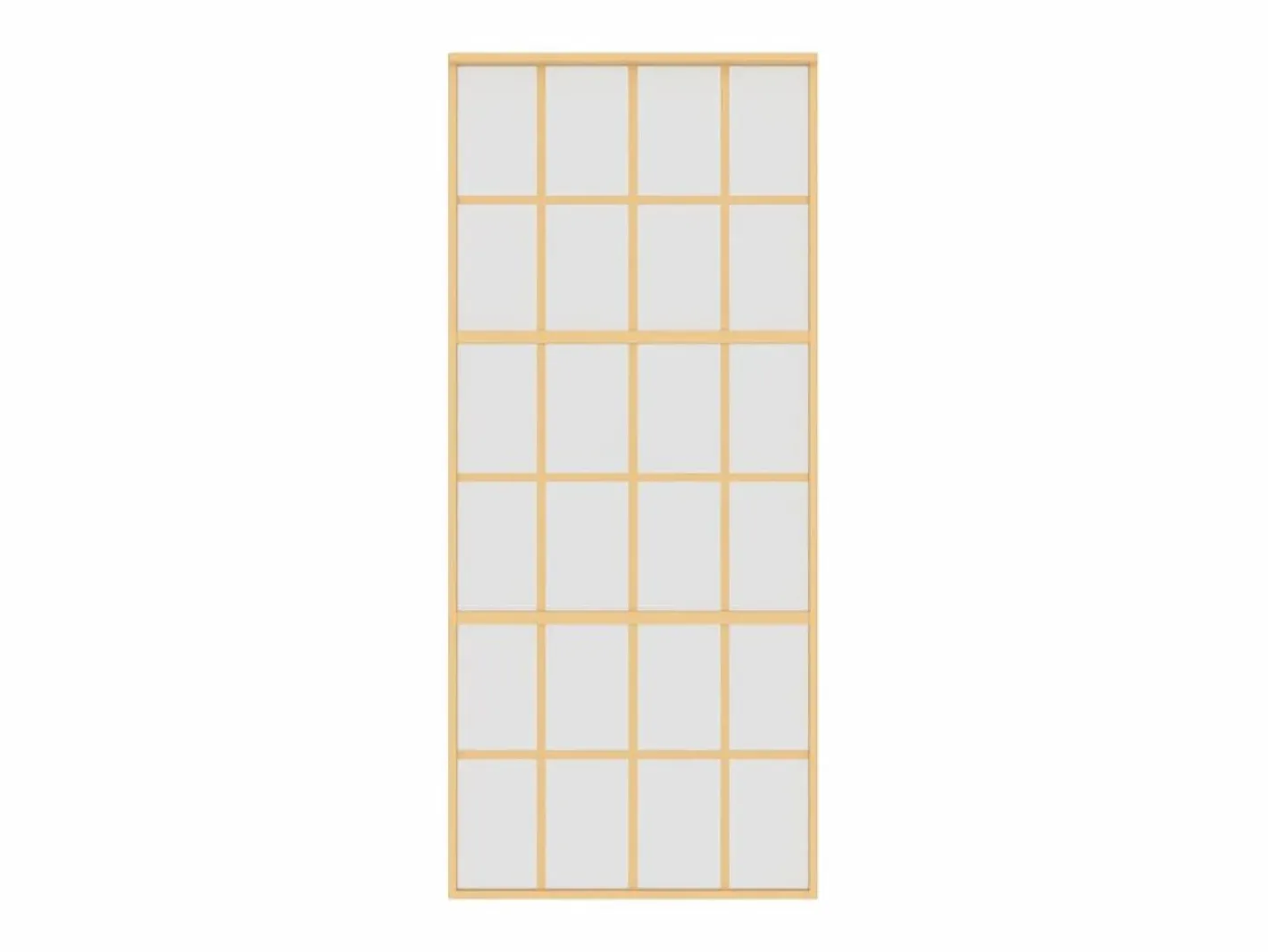 Puerta corredera dorada vidrio ESG esmerilado aluminio 90x205cm ES114767^ Sale