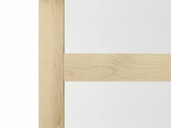 Vente-unique Puerta corredera empotrada y 3 ventanas, L93 cm, Vidrio templado, ACOSTA II Color natural claro Discount