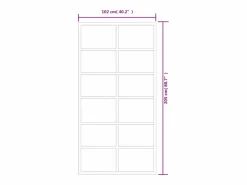 vidaxl Puerta Corredera|Puerta corredera ESG vidrio y aluminio negra 102x205 cm