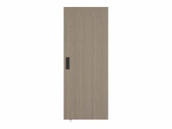 Vente-unique Puerta corredera invisible de madera y MDF - 93 x 210 cm - roble claro - BOCAZI Marru00f3n Sale