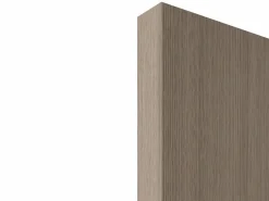 Vente-unique Puerta corredera invisible de madera y MDF - 93 x 210 cm - roble claro - BOCAZI Marru00f3n Sale