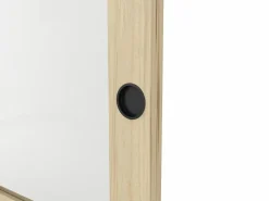 Puerta corredera sistema de empotrado con 3 ventanas, L63 cm, Vidrio esmerilado, ACOSTA II^Vente-unique Online