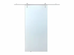 Vente-unique Puerta corredera sistema aplique cristal templado CLEAVER Transparente Discount