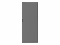 Puerta corredera sistema de empotramiento - vidrio templado ahumado - Alt. 205 x Ancho 73 cm - LINCI II^Vente-unique New