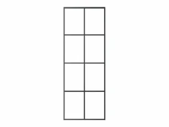Puerta corredera vidrio ESG y aluminio 76x205 cm ES277983^ Online