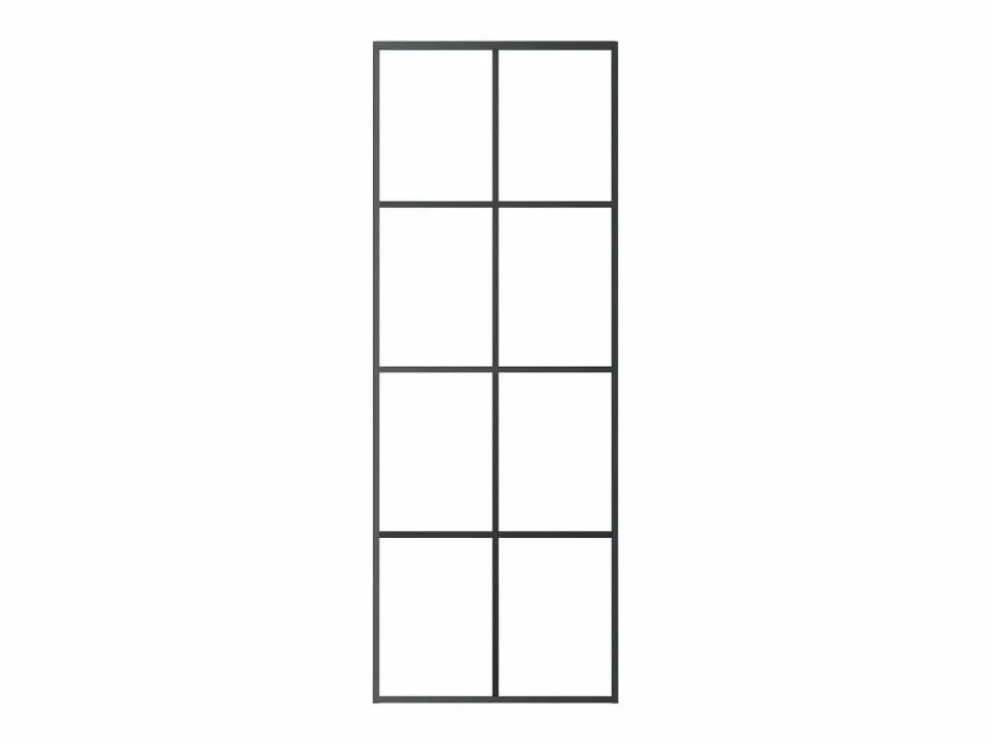 Puerta corredera vidrio ESG y aluminio 76x205 cm ES277983^ Online