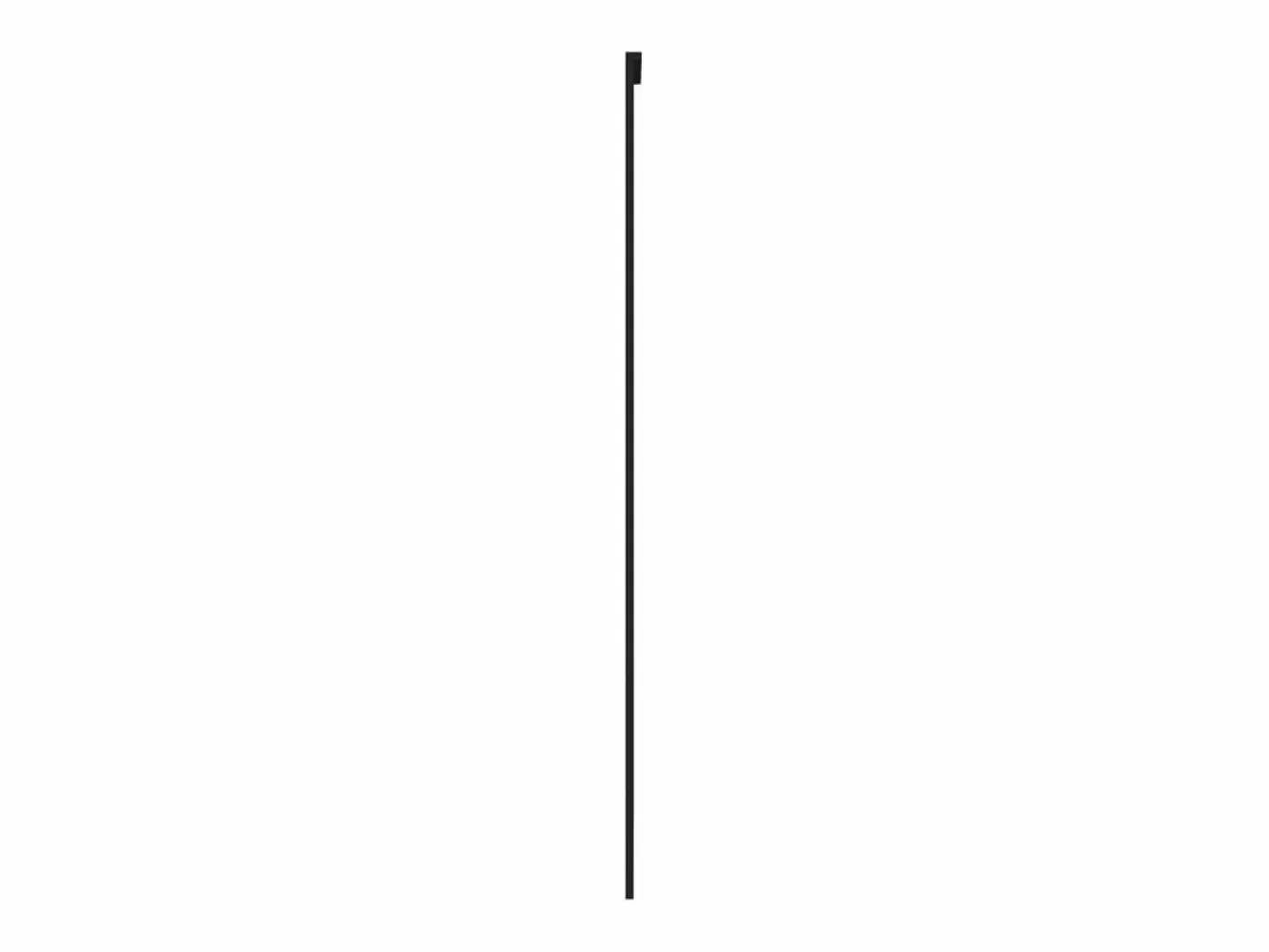 Puerta corredera vidrio templado y aluminio negra 102,5x205 cm ES354243^ Online