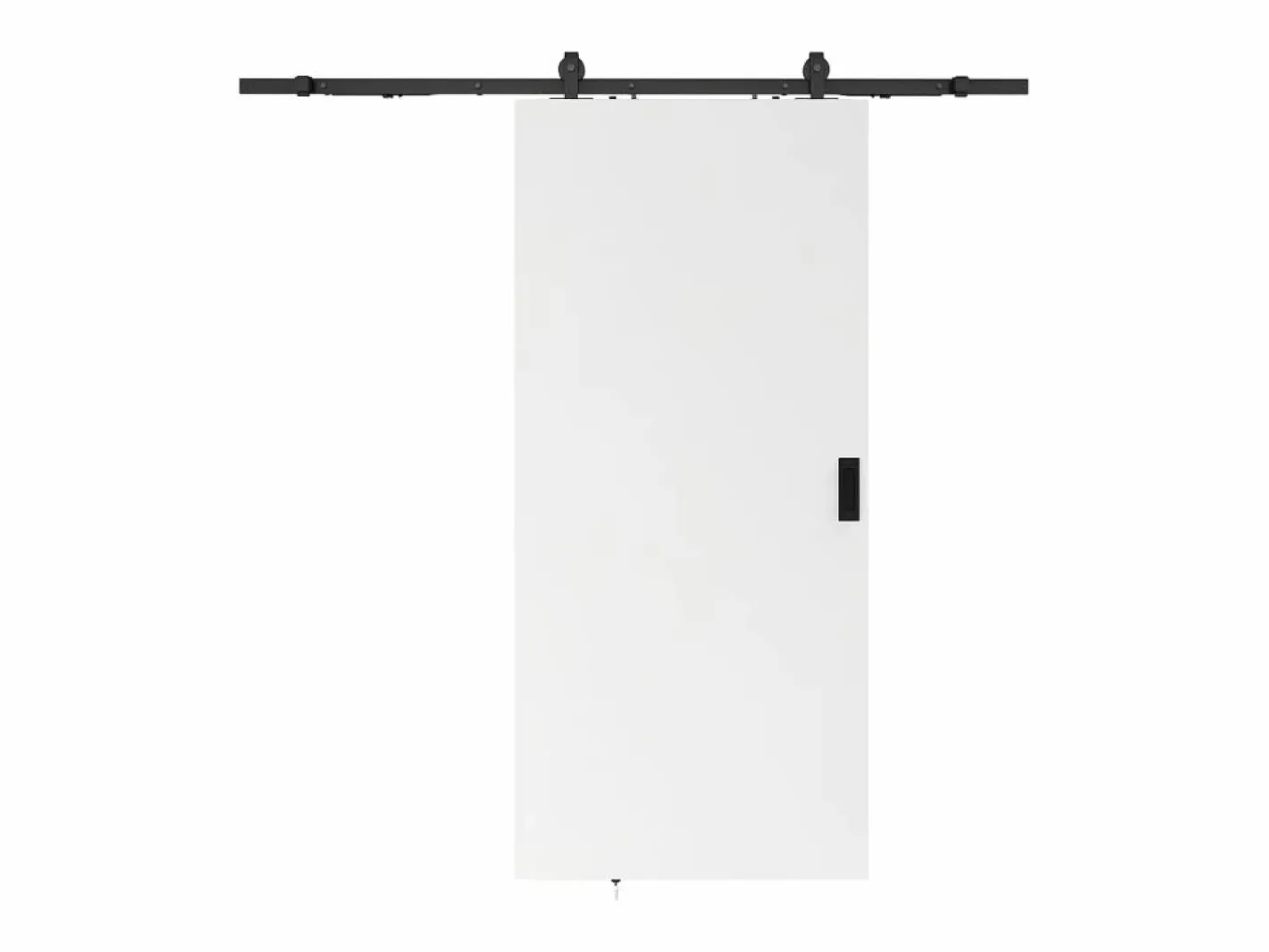 Puerta corredera vista - Alt. 205 x L83 cm MDF + PVC - VARIN II^Vente-unique Online