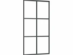 Puerta corredera y herrajes Cristal y Aluminio 102x205cm^ Best