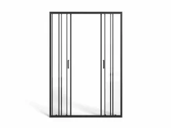 Puerta de ducha corredera doble de metal - Antical - 120 x 195 cm - BAVIODA^Shower & Design Online