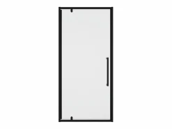 Puerta de ducha pivotante mate estilo industrial, cristal templado, 90 x 195 cm TAMRI^Shower & Design Best