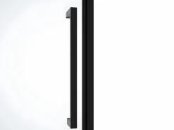 Puerta de ducha pivotante mate estilo industrial, cristal templado, 90 x 195 cm TAMRI^Shower & Design Best