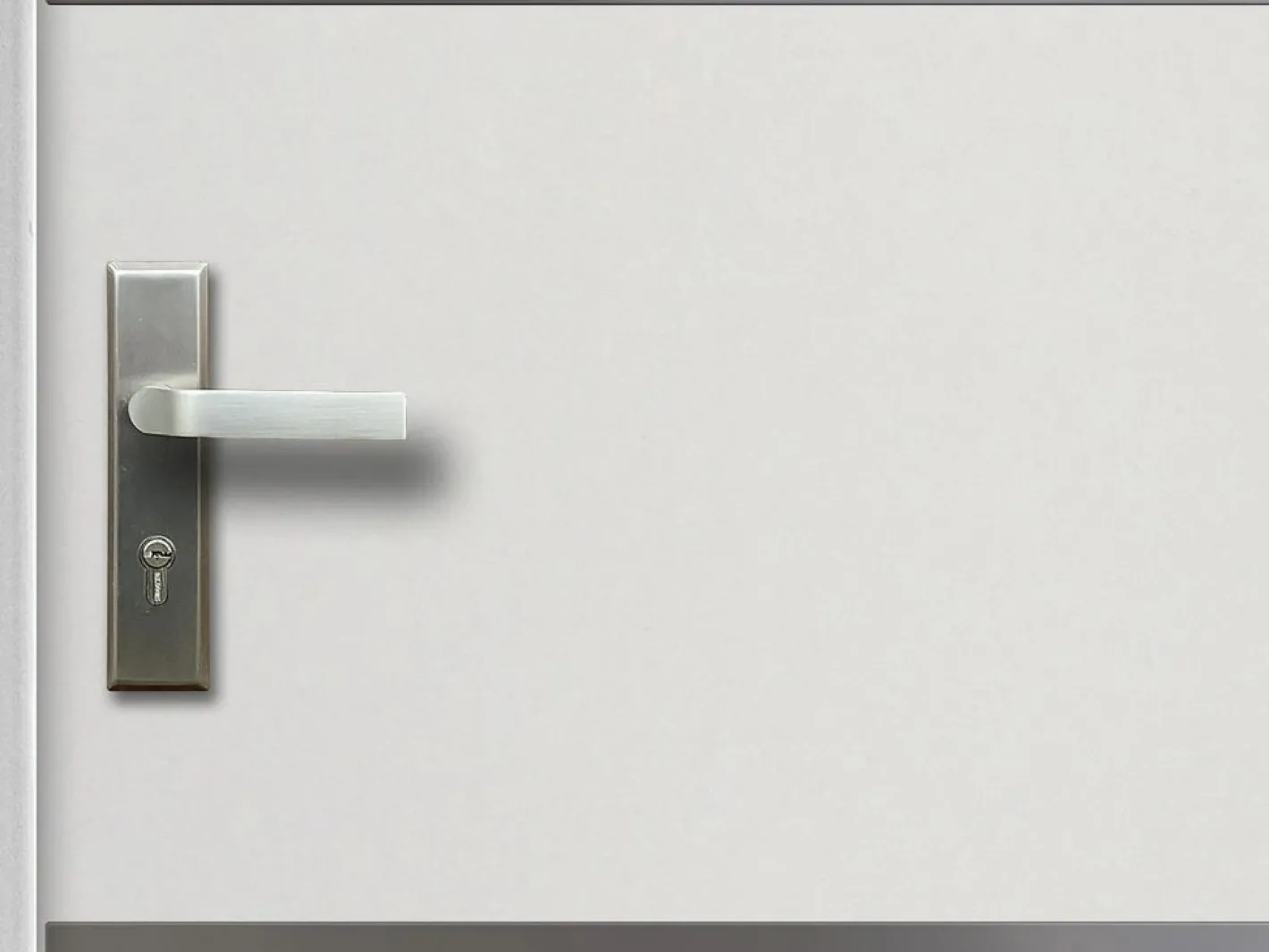 Puerta de entrada de acero y inox Alt. 207 x Ancho 100 cm abre a la derecha NAXARA^Vente-unique Hot