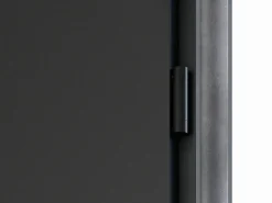 Puerta de entrada de acero Alt. 207 x L100 cm - y madera - apertura izquierda - COBRITA^Vente-unique Sale