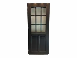 GD Menuiseries Puerta De Entrada|Puerta de Entrada de Madera Exo Modelo 'Alicia' 215X90 Lado Derecho Vendida con Manija y Barril sin manilla