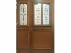 Puerta de Entrada Escalonada Modelo 'Vauban' Dimensión 215 X 120 Empuje Izquierdo (Dimensiones de la Tabla) sin manilla^GD Menuiseries Outlet