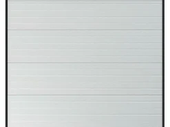 Somfy Puerta De Garaje|Puerta de garaje seccional con motor efecto ranurado NORIA