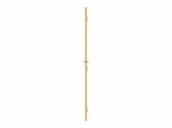 Puerta de interior dorada vidrio templado y aluminio 76x201,5cm ES273616^ Discount