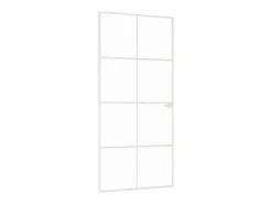 Puerta de interior vidrio templado y aluminio 93x201,5cm ES627876^ Best