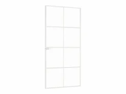 Puerta de interior vidrio templado y aluminio 93x201,5cm ES627876^ Best