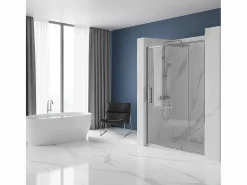 Puerta De La Ducha/Puerta De Ducha Rapid Swing 120 Chrome^Rea